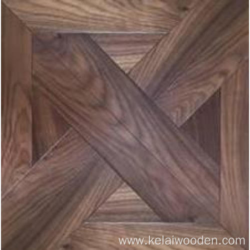 black walnut engineered parquet design wooden flooring